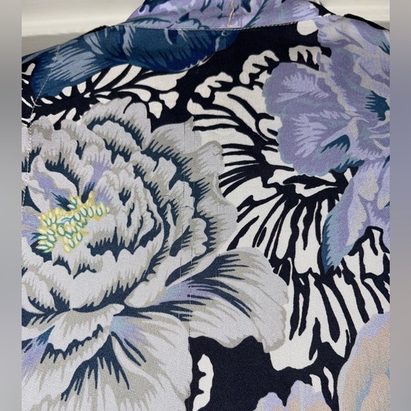 Coach Pleated Blouse With Kaffe Fassett Print - Picture 9 of 10